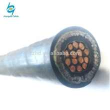 450 / 750V 2.5mm2 cu xlpe aisló la cinta de acero Cable eléctrico blindado del control